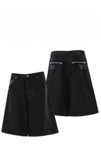 Raw Denim Shorts