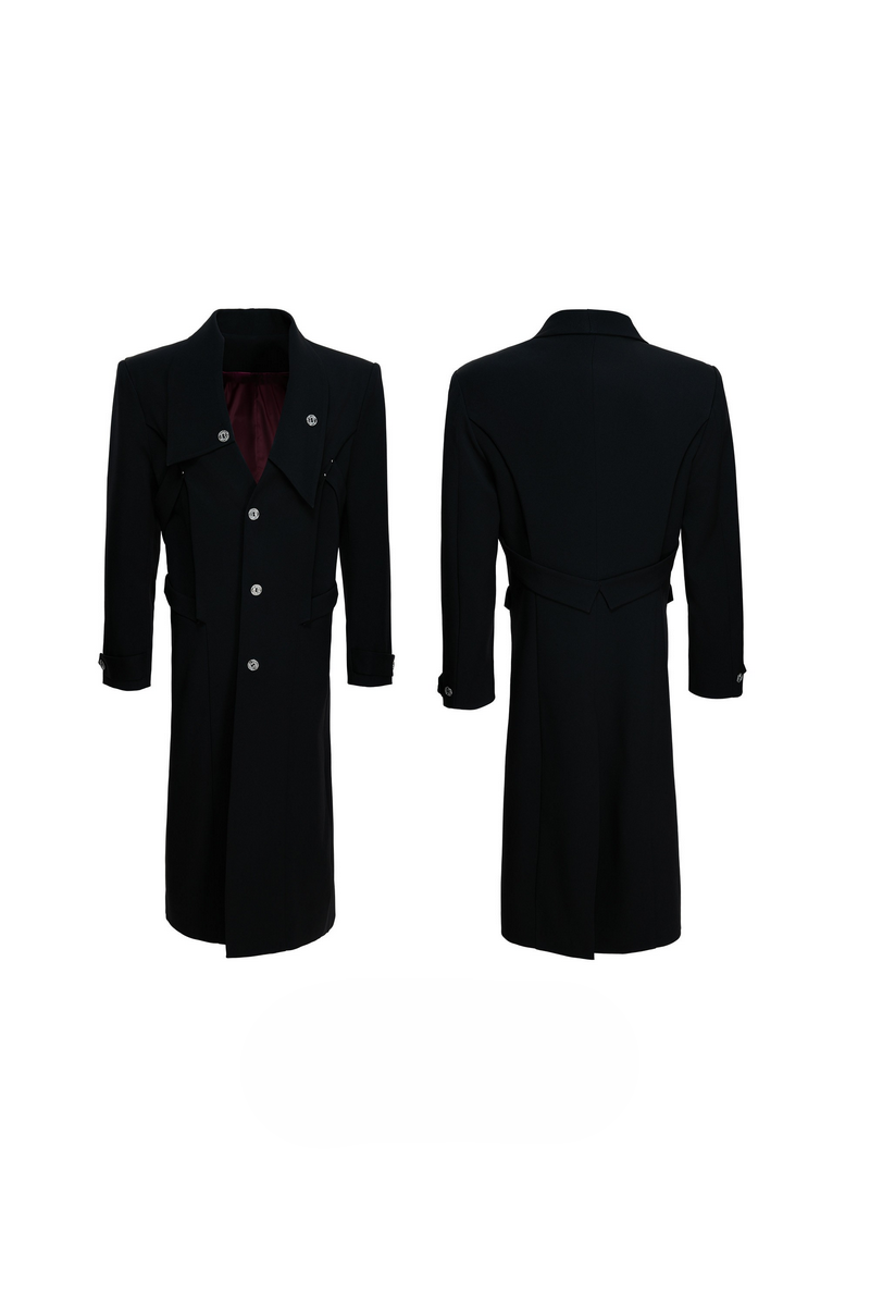 Deconstructed Long Trench Coat