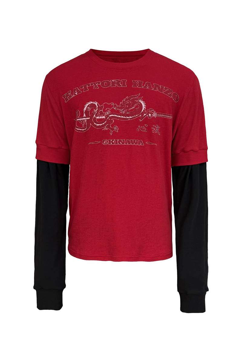 Layered Graphic Long Sleeve Tee