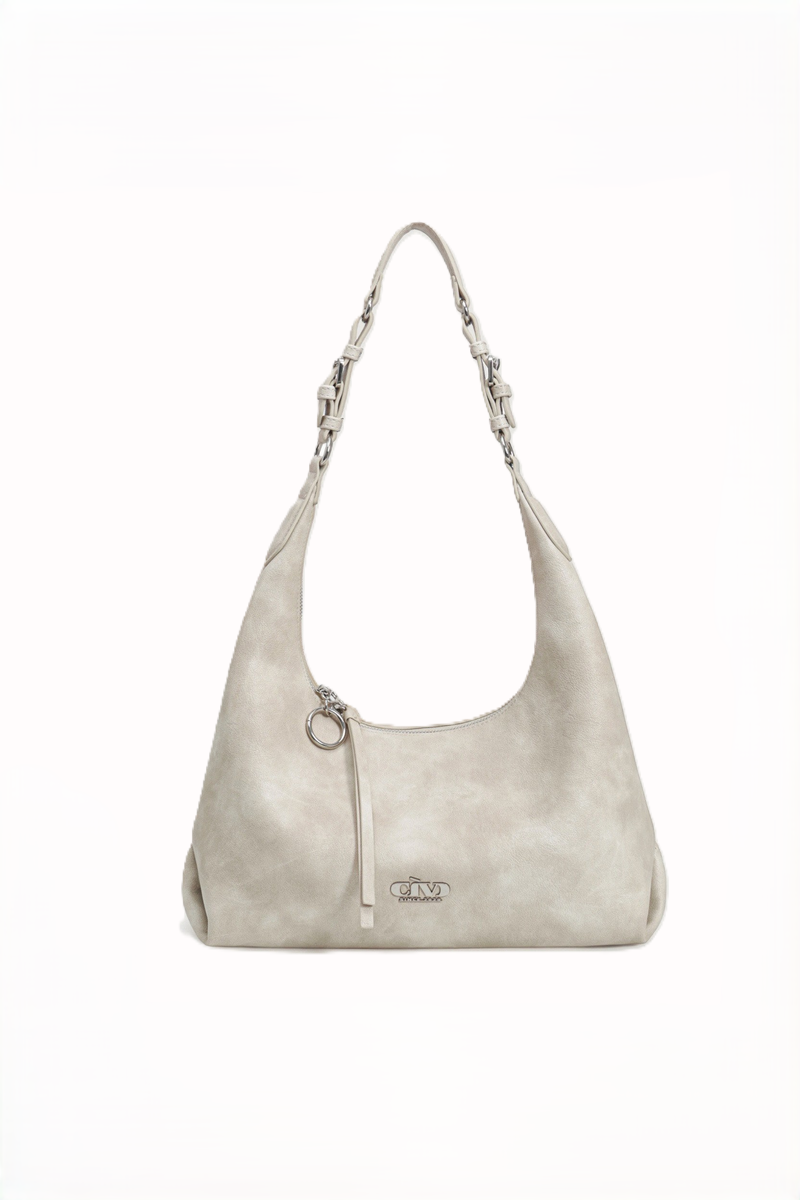 Leather Commuter Hobo Bag