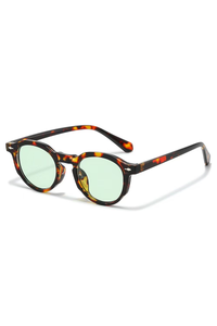 Tortoiseshell Frame With Green Foil