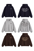 Chain Stitch Graphic Hoodie
