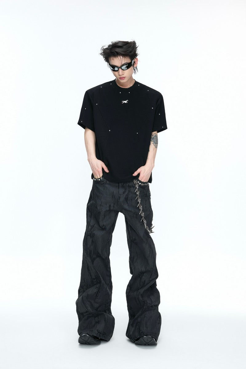 Asymmetric Cropped T-Shirt