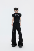 Ribbed Logo T-Shirt