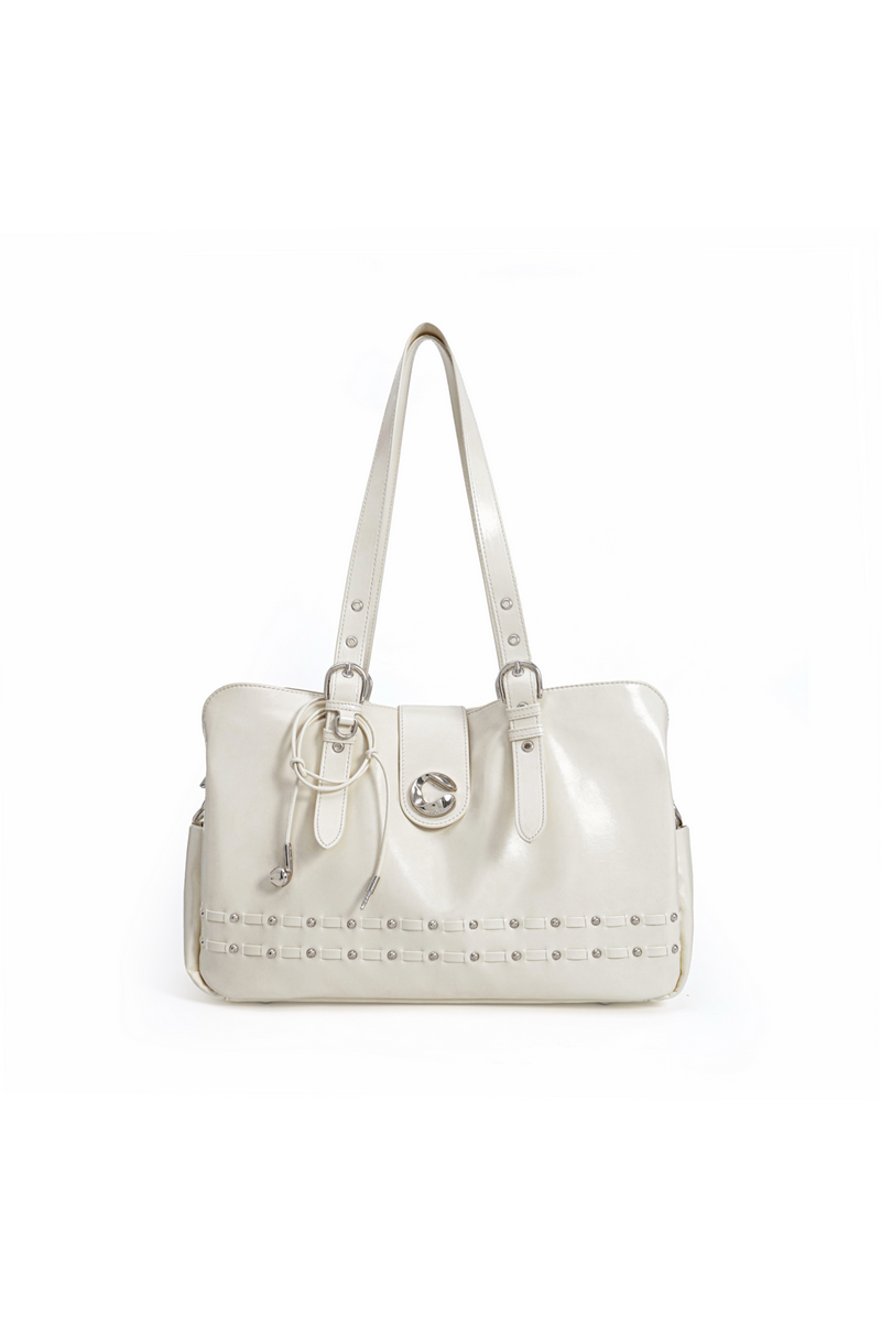 Colorblock Carryall Shoulder Bag