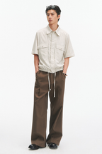 Double Pleated Trousers