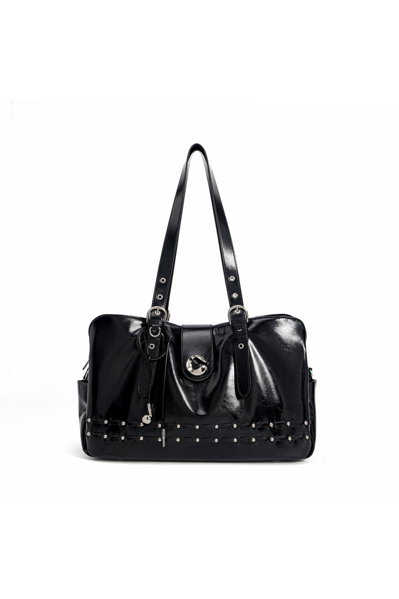 Colorblock Carryall Shoulder Bag
