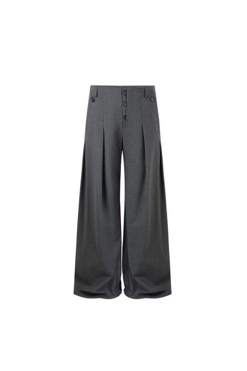 Modal Pleated Trousers
