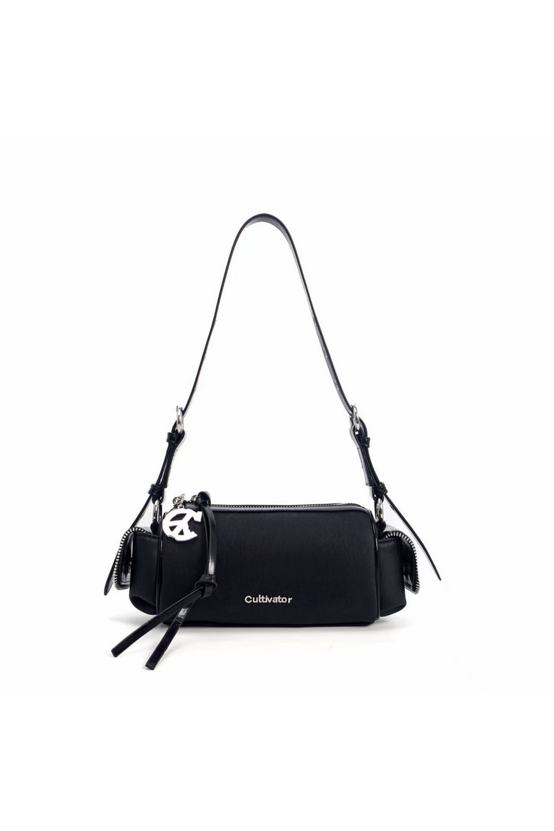 Y2K Colorblock Mini Barrel Bag