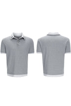 Double Layer Pin Detail Polo
