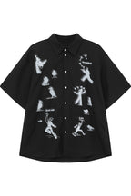 Tencel Phantom Print Short Sleeve Shirt