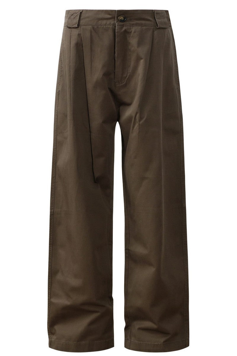 Wrinkled Wide Leg Work Pants - EU Only