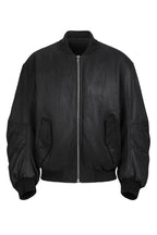Waxed Down Bomber Jacket