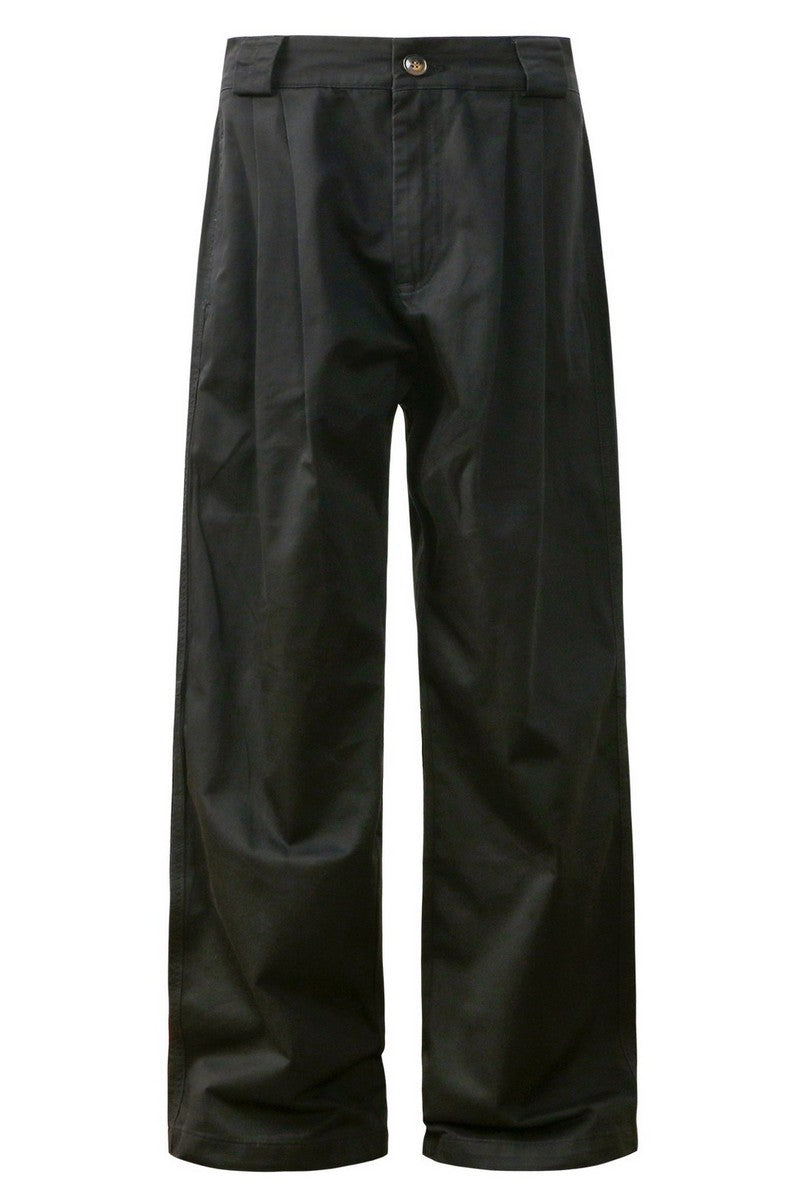 Wrinkled Wide Leg Work Pants - EU Only