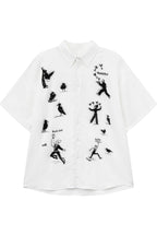 Tencel Phantom Print Short Sleeve Shirt