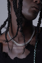 Brushed Cuban Link Necklace