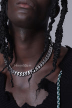 Brushed Cuban Link Necklace