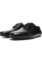 Metallic Leather Oxfords