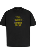 Distressed Slogan Print T-Shirt