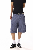 French Workwear Cargo Shorts