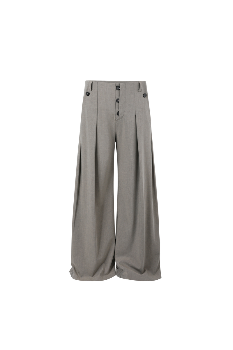 Modal Pleated Trousers