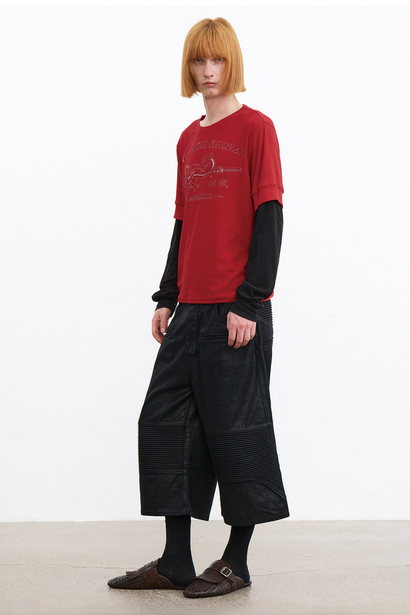 Layered Graphic Long Sleeve Tee
