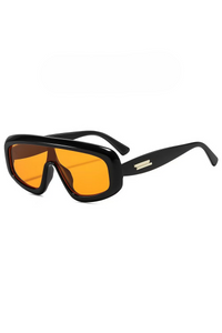 Black Frame With Yellow Accents