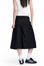 Striped Cropped Trousers