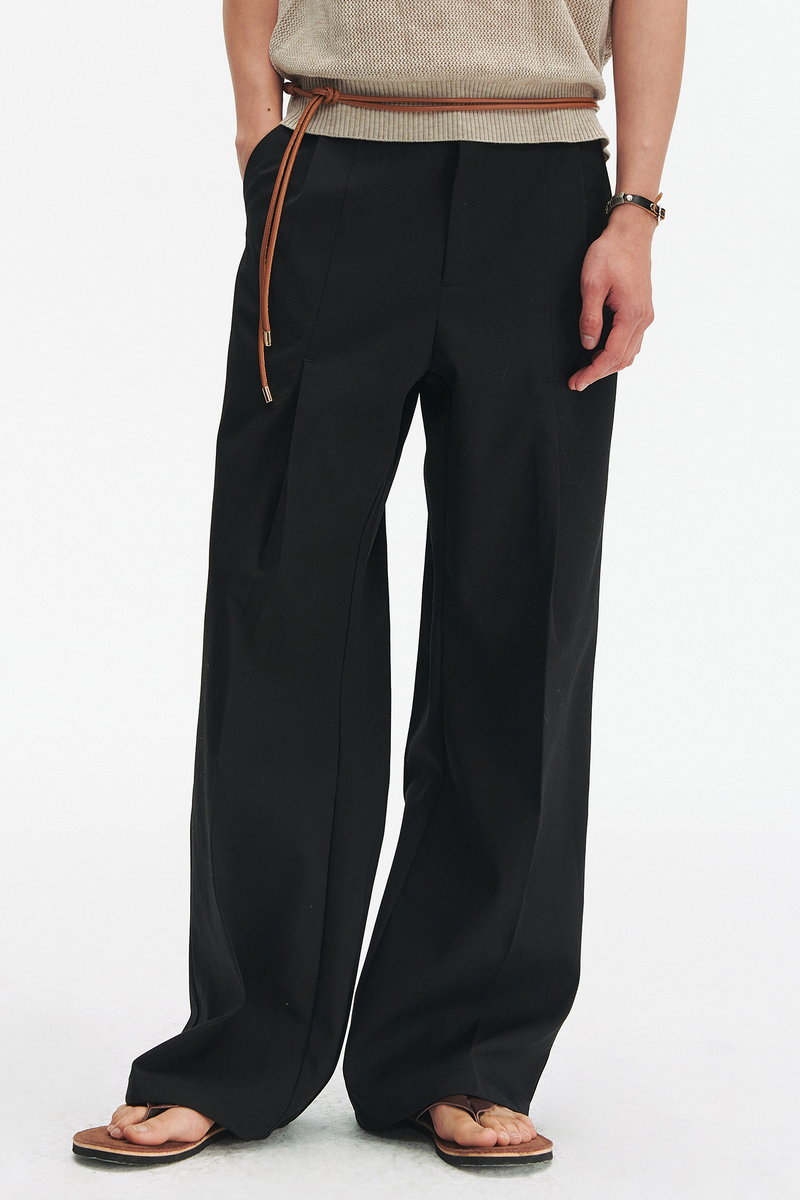 Double Pleated Trousers