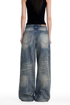Whisker Washed Jeans