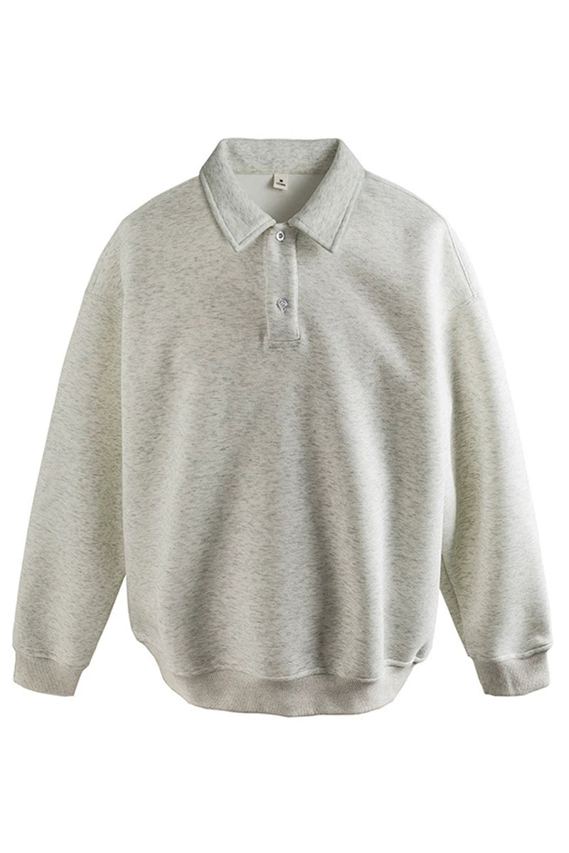 Vintage Polo Neck Sweatshirt - EU Only
