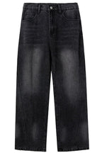 Washed Vintage Wide-Leg Jeans - EU Only