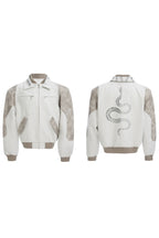 Snake Print Vintage Jacket
