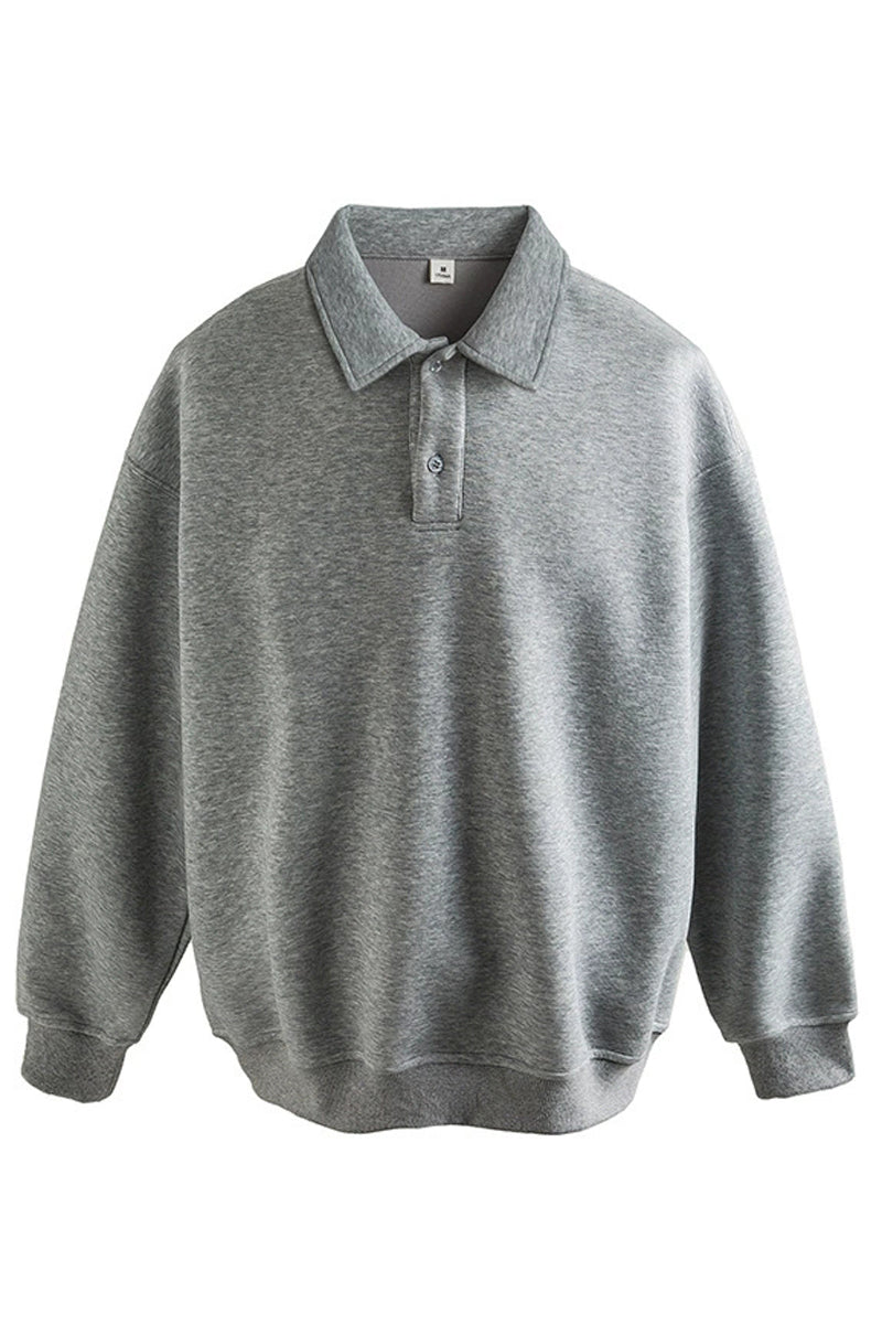 Vintage Polo Neck Sweatshirt - EU Only