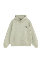 Zip Hooded Mask Sweatshirt