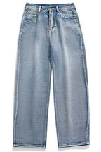 Minimalist Washed Straight Jeans - EU Only