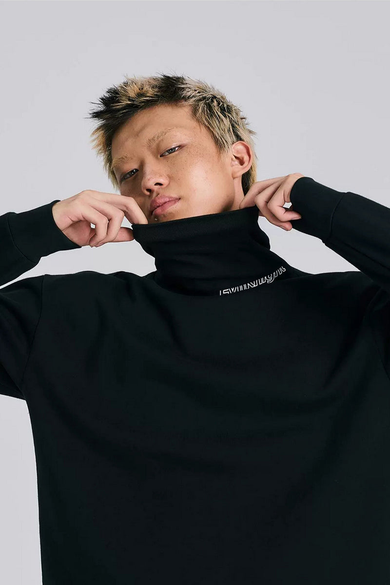 Thermal Logo Turtleneck Long Sleeve