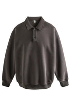 Vintage Polo Neck Sweatshirt - EU Only