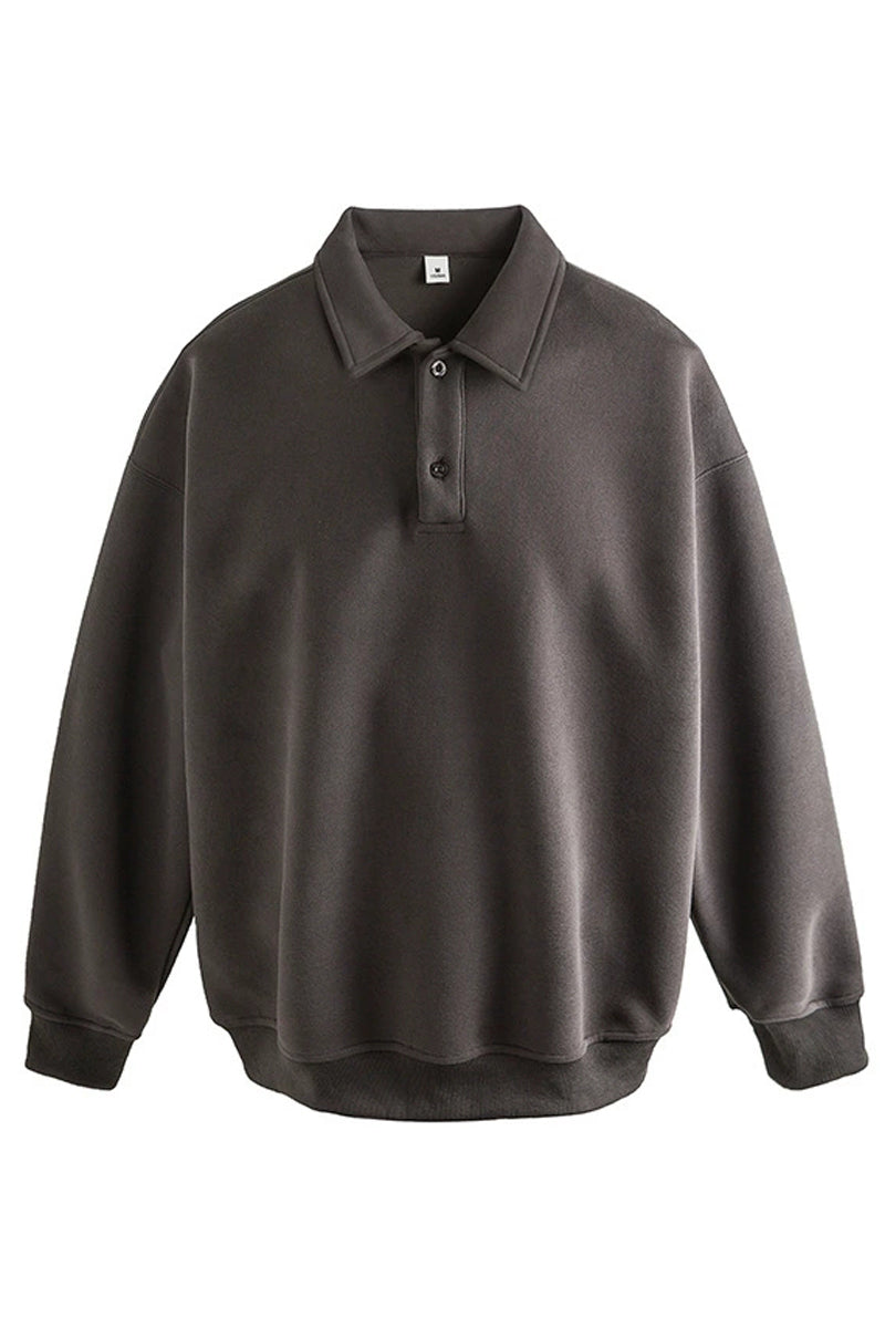 Vintage Polo Neck Sweatshirt - EU Only