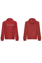 Padded Pocket Metal Accent Hooded Jacket
