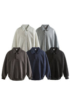 Vintage Polo Neck Sweatshirt - EU Only