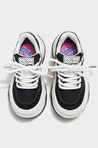 Chunky Platform Black Sneakers