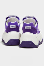 Chunky Platform Purple Sneakers