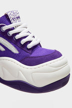 Chunky Platform Purple Sneakers