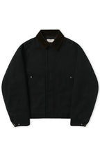 Washed Canvas Quilted Work Jacket