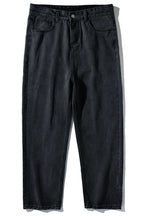 Minimalist Washed Straight Jeans - EU Only