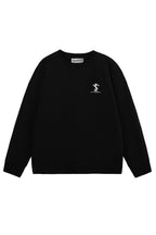 Basic Embroidered Logo Long Sleeve