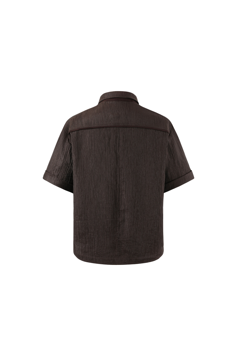 Textured Wool Shirt