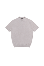 Linen Knit Polo Shirt