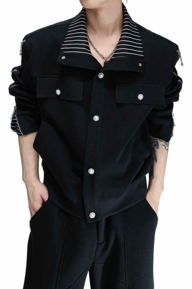 Layered Flare Tracksuit Separates